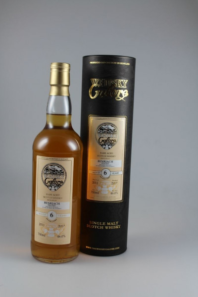 Duncan Taylor Whisky Galore Benriach peated 2011 2017 46,0 %Vol