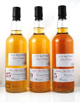 A. D. Rattray Pulteney 2007 9 y 58,4 %Vol Bourbon Barrel 