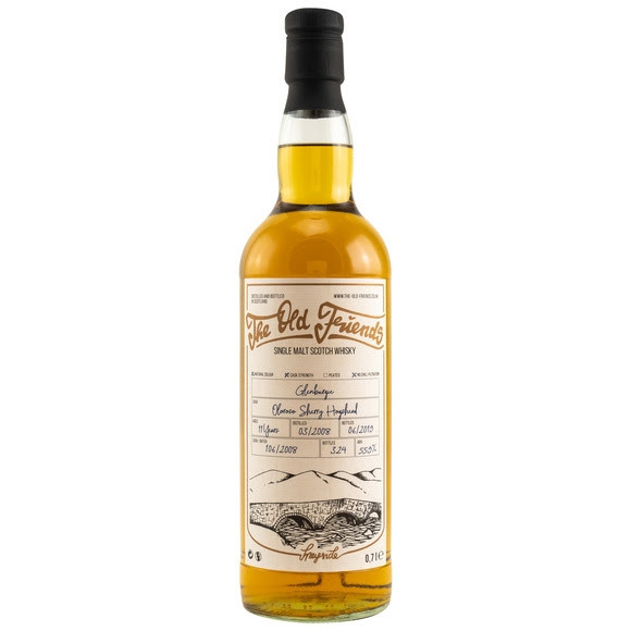 Glenburgie 2008/2019 The Old Friends Dest. 03/2008 Abgef. 06/2019 11 Jahre Gereift im Oloroso Sherry Hogshead