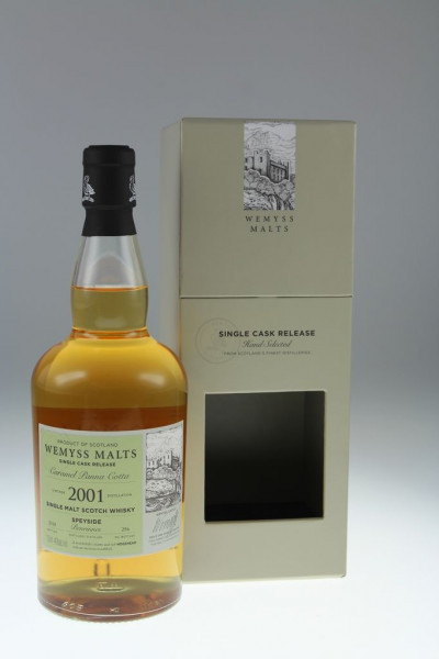 Wemyss Benrinnes Caramel Panna Cotta 2001, 17 years, 46%, Bourbon Hogshead, 256 bottles