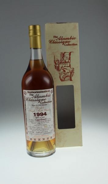  Alambic Classic Caperdonich „Caroni Rum Barrel“ Jahrgang 1994 25 years old Speyside 0,7l 58,2 %Vol