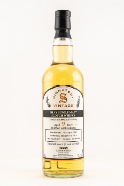 Caol Ila 2009/2019 Signatory Cask Strength by Kirsch 9y 225 Flaschen 57,1%Vol