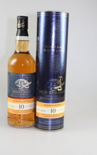 GLENALLACHIE Corton Renardes Finish 2006 2017 10Y 43% DUN BHEAGAN