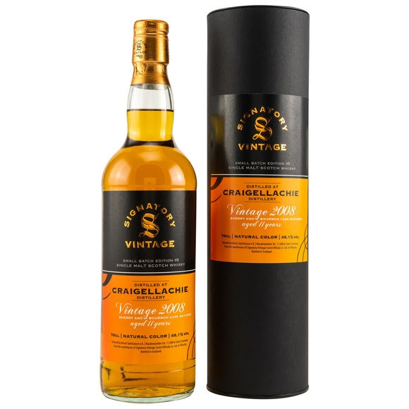 Craigellachie 2008/2019 Signatory Small Batch Edition #5 Dest.: 20.06.2008
