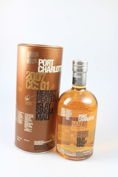 Port Charlotte CC:01 57,8% 2007/2015 8y Cognac Casc