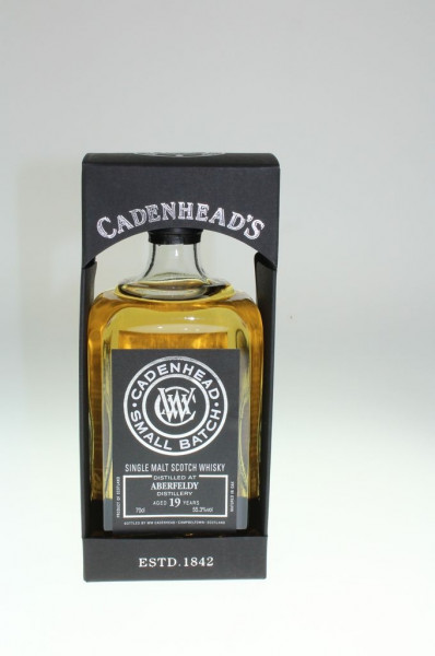 Cadenhead`s Aberfeldy Distillery 19y/o 55,3% 528btls. Bourbon Hogsheads 0,7l (Whisky)