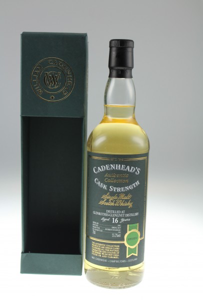 Cadenhead`s Glenrothes Distillery 2002 16y 55,2 % Bourbon Hogshead