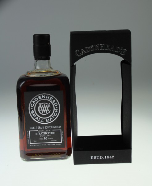 Cadenhead`s Strathclyde 30yo 1989 54.5%: Sherry & Bourbon Single Grain Whisky