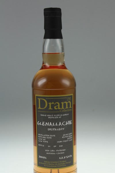 C&S Dram Glenallachie 2013 2020 6y 63,8 %Vol Ruby Port Cask