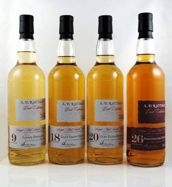 A. D. Rattray Glen Elgin 1995 20y 55,5%Vol Bourbon Hogshead