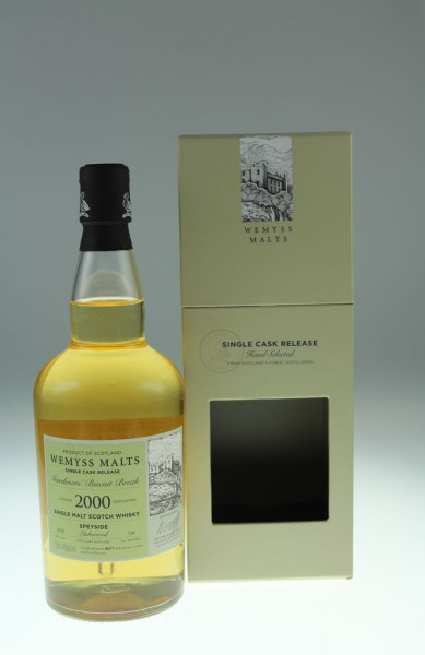 Wemyss Gardener´s Biscuit Basket 2000, 18 years, 46%, 726 bottles Distilled at Linkwood Distillery
