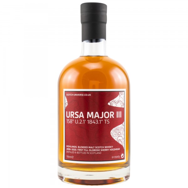 Scotch Universe URSA MAJOR IIII 2006 2020 13 y First Fill Oloroso Sherry Hogshead