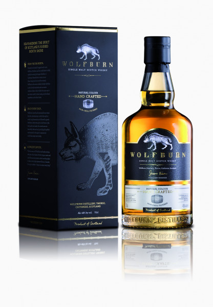 Wolfsburn Northland 46% matured in Ex Bourbon Quarter Cask