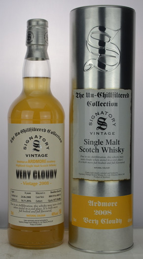 Ardmore Signatory Un-Chillfiltred Collectiom 40% Very Cloudy