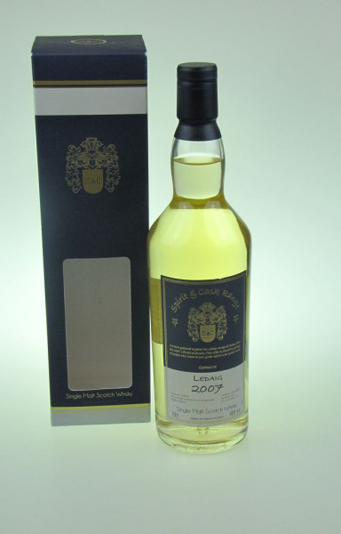 Ledaig aus der Tobermory Distillery Spirit & Cask Range Heavily Peated 2007 48 %Vol