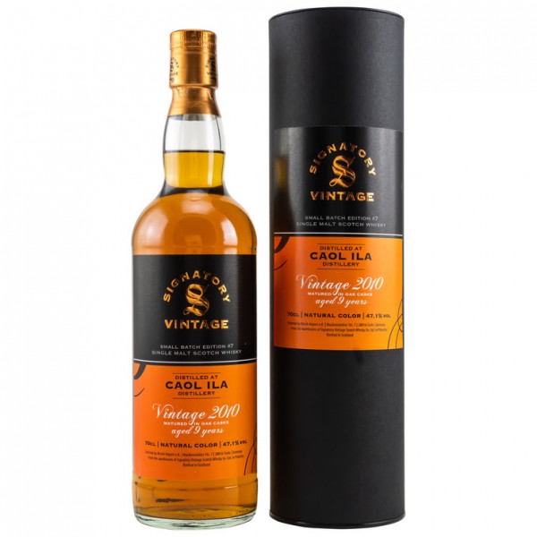 Signatory Small Batch Edition #7: Caol Ila 2010/2020 9y 47,1 %Vol