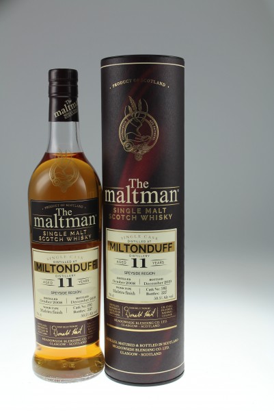 Maltman Miltonduff Madeira Finish 11 y 2008 2019 50,5 %Vol