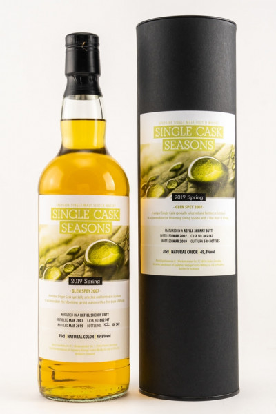 Kirsch Single Cask Seasons Spring 2019: Glen Spey 2007 49,8 %Vol
