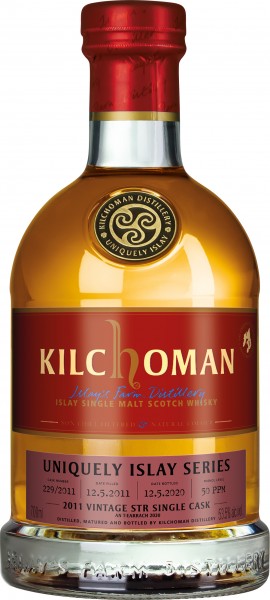 Kilchoman Vintage 2011 53,5 %Vol STR Wine Cask Finish Cask 229/2011