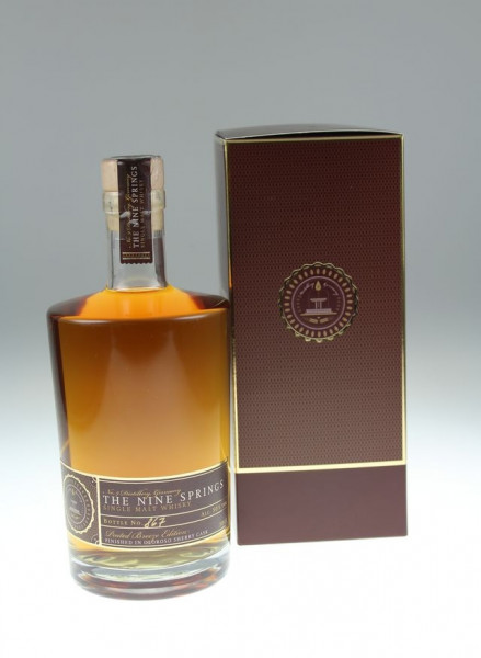 The Nine Springs Peated Breeze Edition Sherry Cask 50 %Vol 